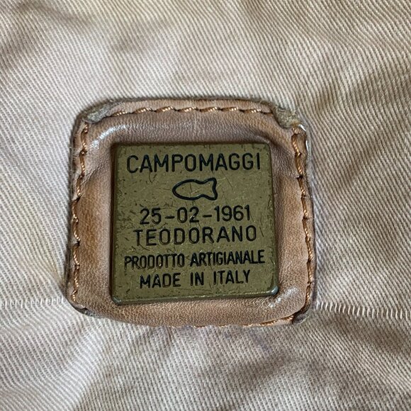 Campomaggi Brown Leather Studded Hand Bag - Picture 3 of 9